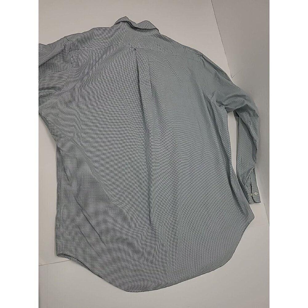 Ralph Lauren Classic Fit Button Down Shirt Men's Size 34/35 16.5 Checkered - Picture 2 of 8